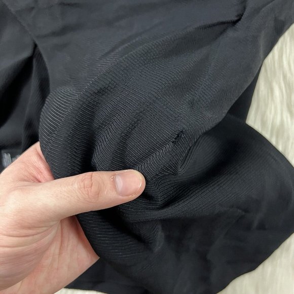 Helmut Lang Women's Size XS  Black Back Tie Jacquard Twill‎ Tank Top - Picture 11 of 12